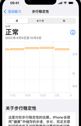 虹口iPhone手机维修如何在iPhone开启'步行稳定性通知'