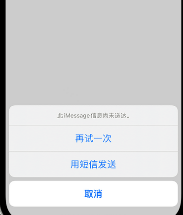 虹口apple维修iPhone上无法正常发送iMessage信息